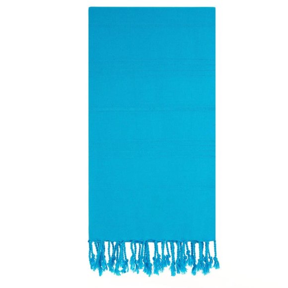 4 Blue Beach Bath Towels - 100% Turkish Cotton - Citizens of the Beach - Picture 1 of 3